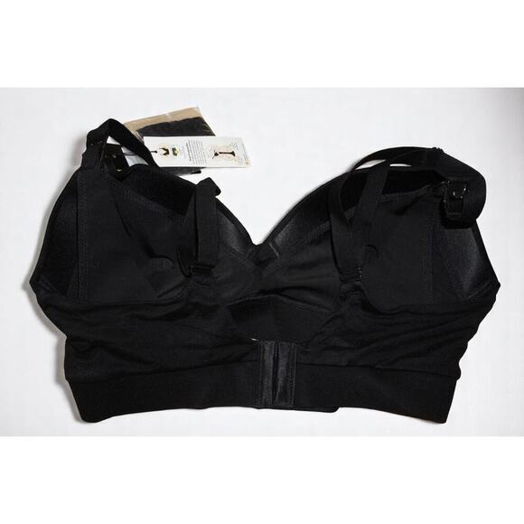 KINDRED BRAVELY Minimalist Hands-Free Pumping & Nursing Bra in Black - Picture 7 of 12